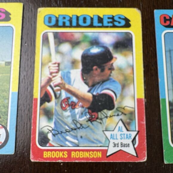 1975 Topps Baseball 12 Card Lot VG/VG+ w Reggie Jackson 300 Brooks Robinson 50 - Picture 4 of 12